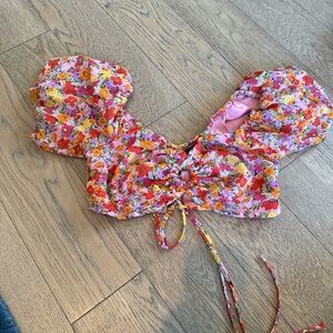 Wild Fable Multicolor Floral Top